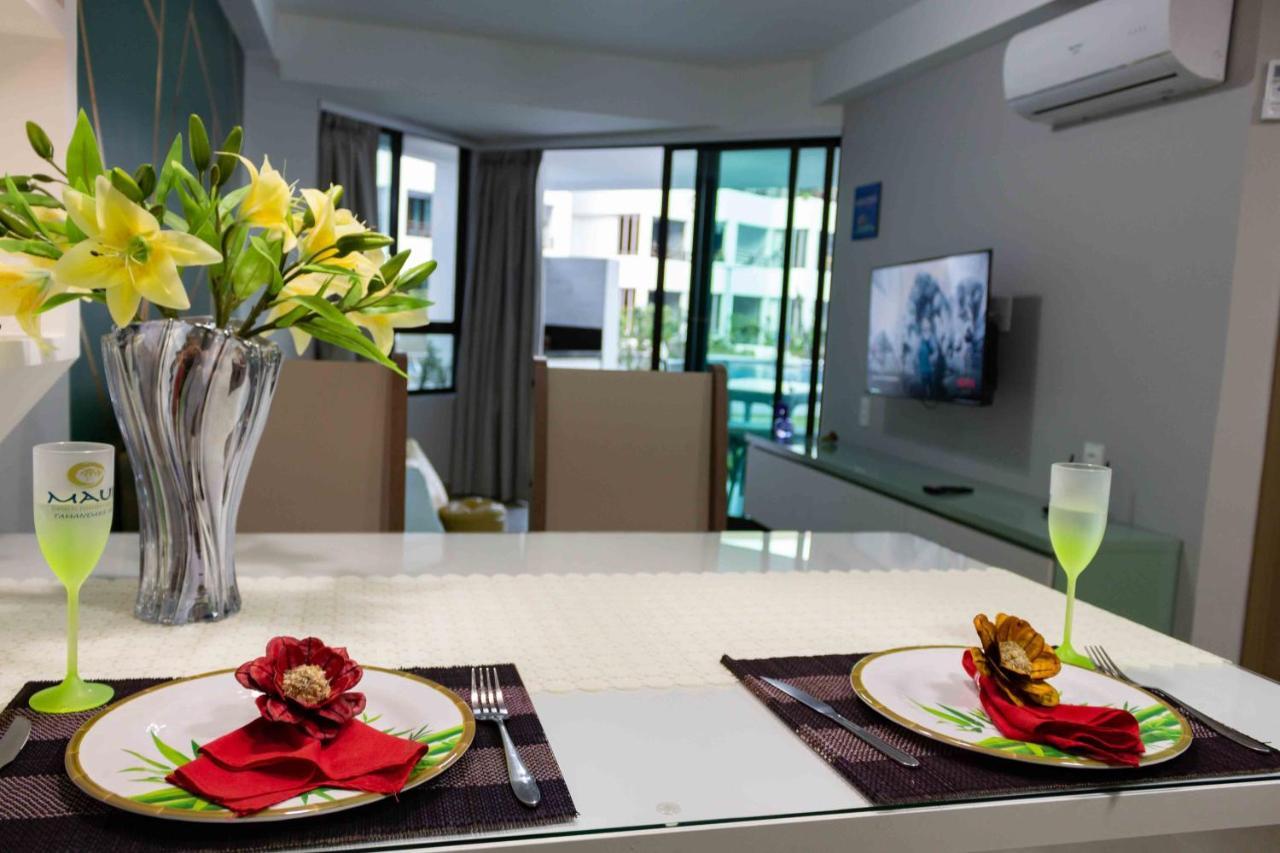 Flat Maui Beach Residence, Tamandare-Carneiros, Pe Na Areia, A Beira-Mar! מראה חיצוני תמונה